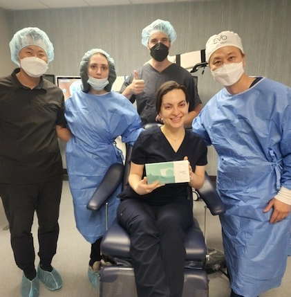 Dr. Mania becomes the first optometrist in the U.S. to receive EVO ICL