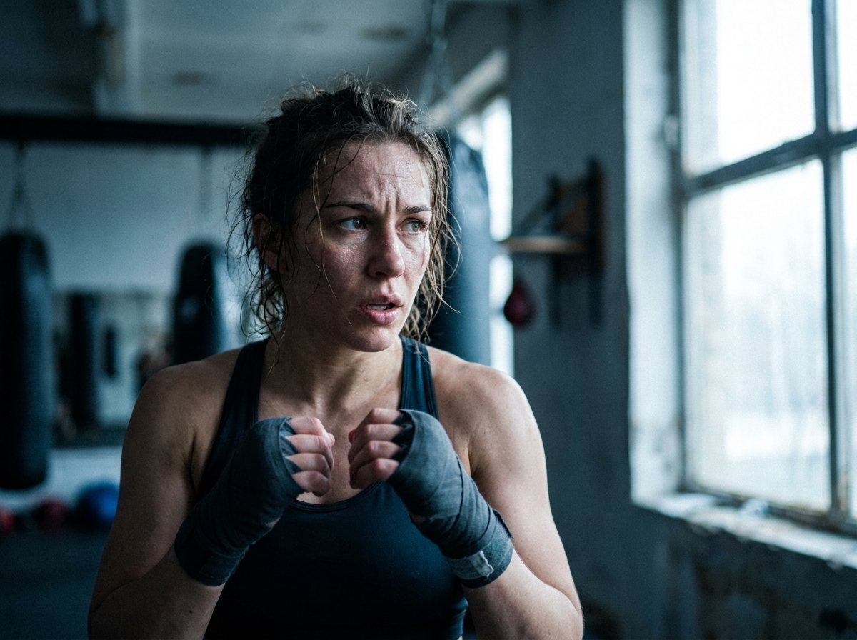 MMA athlete training &mdash; PRK is the flap-free option CCRS Los Angeles recommends for contact-sport athletes